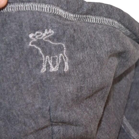 Abercrombie & Fitch Hoodie Junior Girls Small Y2K Vintage Zip-Up Logo Sweatshirt - Picture 6 of 9